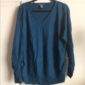 Teal sweater size xl